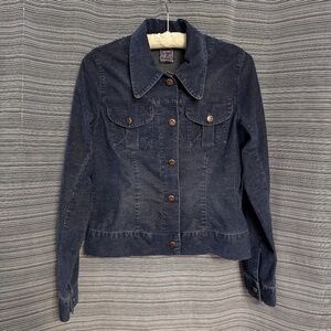 Joe’s Jeans Denim Jean Moto Jacket Size Medium